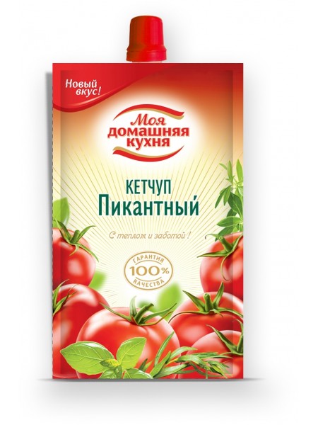Кетчуп Домашний пикантный дой-пак 250 гр*36 ГЖК Кетчуп Домашний пикантный дой-пак 250 гр*36 ГЖК